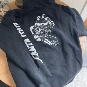 Santa Cruz Skateboards Black Hoodie